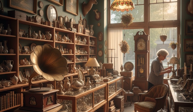 A collection of beautiful antiques